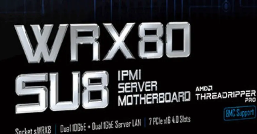 Gigabyte’s Insanely Extreme WRX80 SU8 Motherboard For AMD Ryzen Threadripper Pro Workstation CPUs Pictured