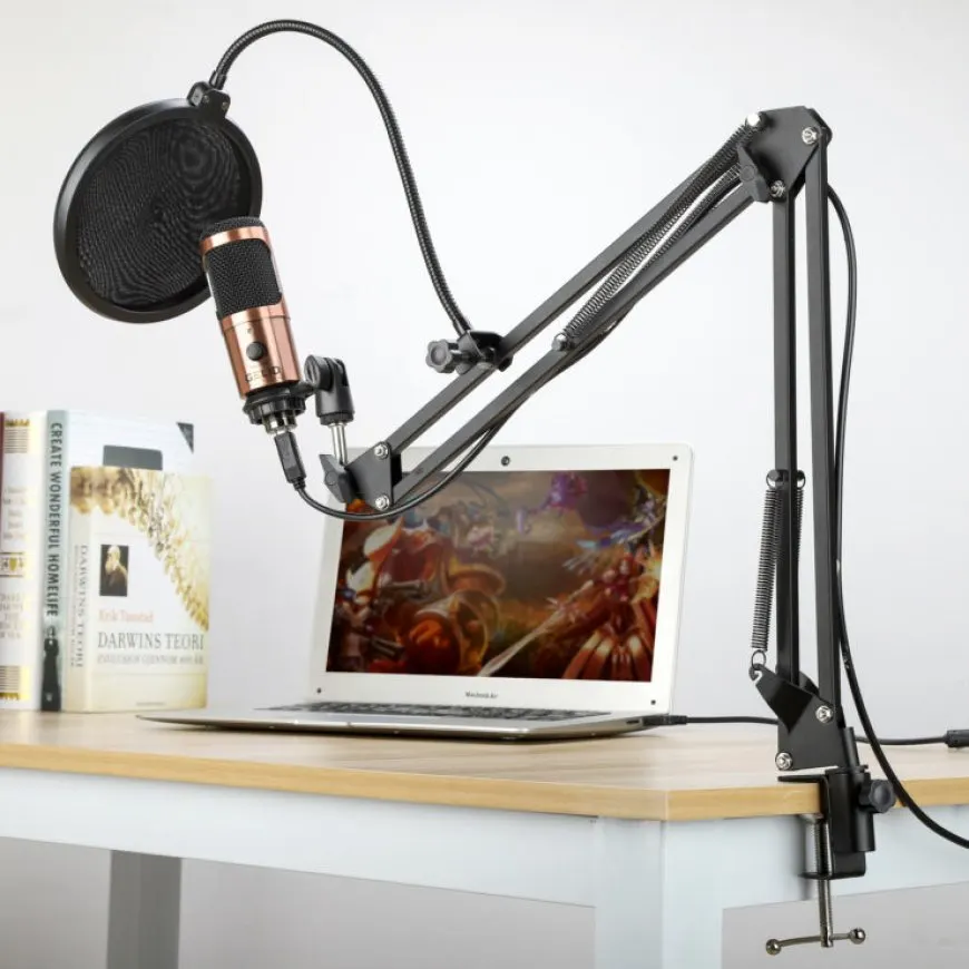 GELID Releases the VOCE USB Condenser Microphone Designed For Streamers