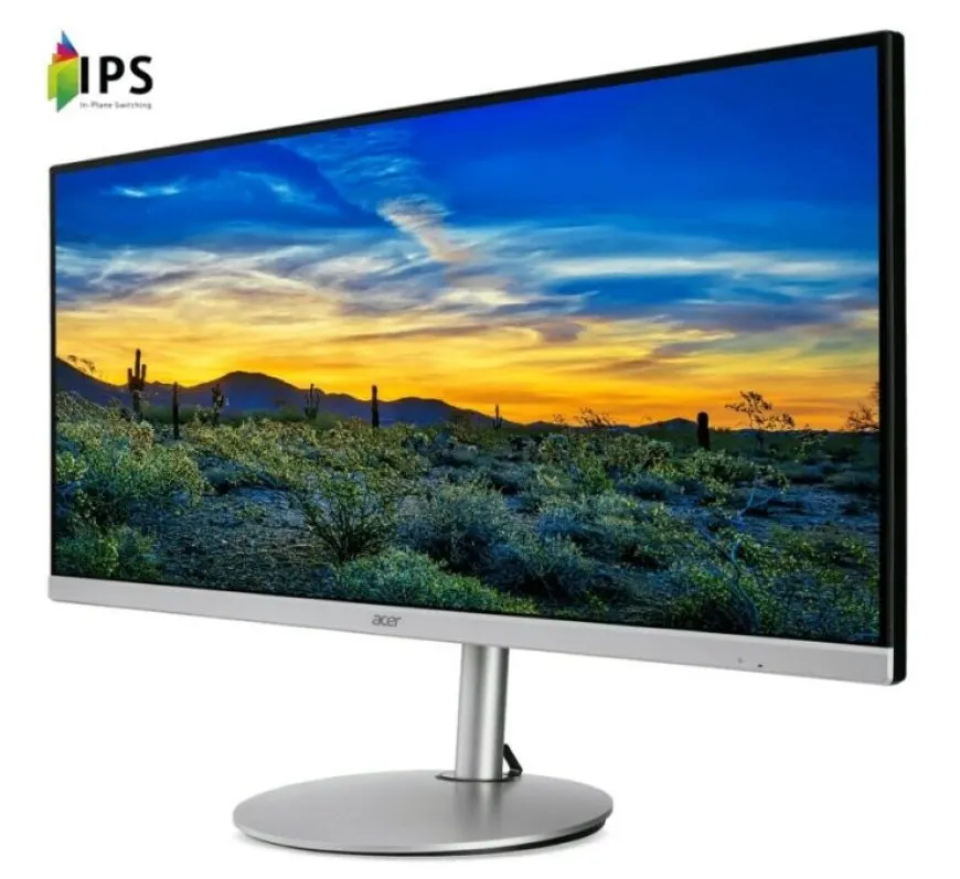 The Acer CB342CKC OmegaLine ultrawide QHD monitor is shown from the front.
