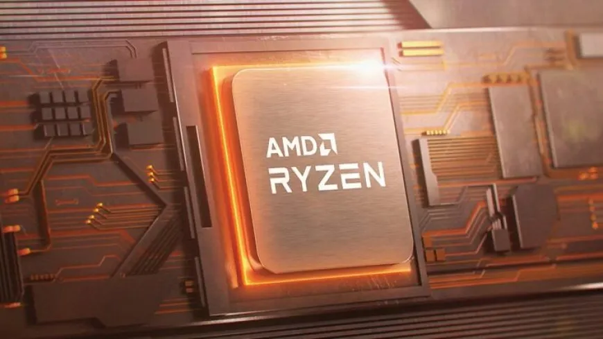 Chart showing AMD Ryzen CPU sales exceeding Intel Core processors in the DIY segment.