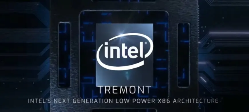 The graphic displays the Intel Jasper Lake Atom processor lineup with Tremont architecture and 10nm Pentium and Celeron mo...