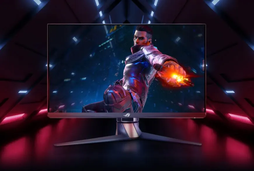 The ASUS ROG Swift PG259QN gaming monitor features a 360Hz refresh rate and G-Sync support.