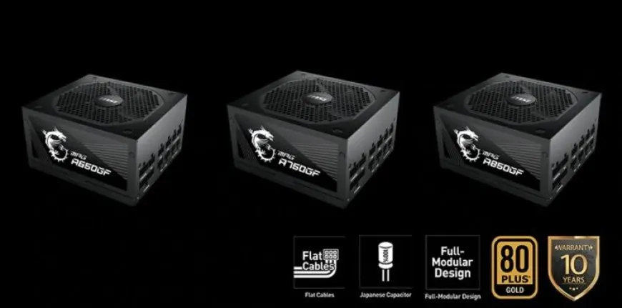 MSI MPG GF series power supplies designed for NVIDIA next generation graphics cards