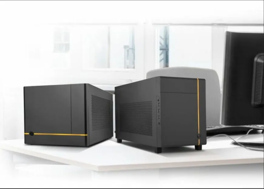 The Silverstone Sugo 14 PC case features a configurable front panel design.