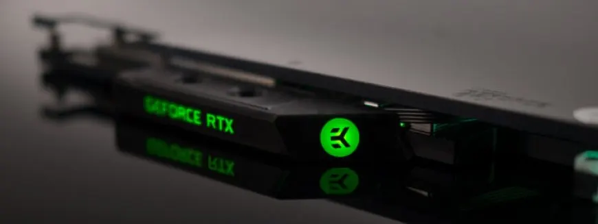 EK water blocks designed for GeForce RTX 30 series graphics cards.