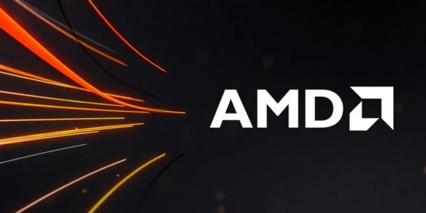 The chart displays AMD stock performance following a Northland downgrade caused by weak data center demand.