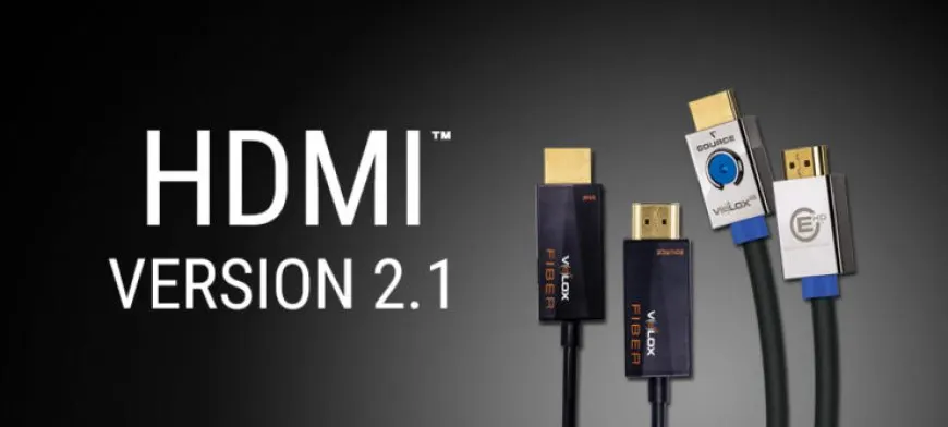 Technical diagram showing the HDMI 2.1a Cable Power option designed to support longer cable lengths.