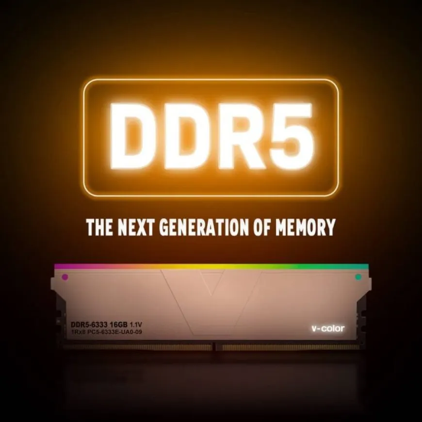 Chart showing declining DDR5 memory prices ahead of AMD Ryzen 7000 and Intel Raptor Lake launches compared to DDR4 costs.