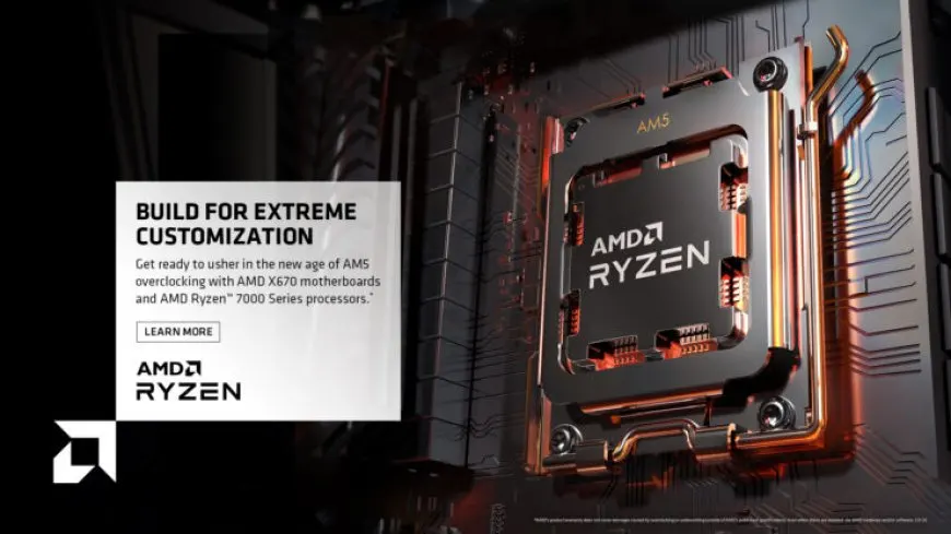 AMD AM5 platform chipsets X670E, X670, and B650 comparison chart detailing PCIe Gen 5.0 readiness.