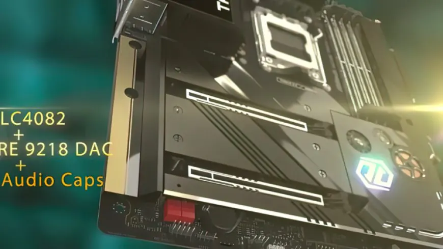 The ASRock X670E Taichi and X670E Taichi Carrara AM5 motherboards are pictured.