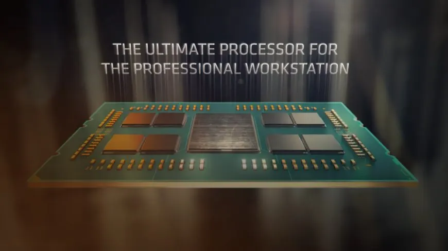AMD Ryzen Threadripper 7000 series processor with up to 96 Zen 4 cores.