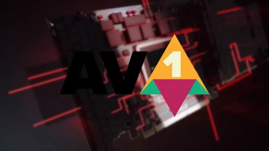 The AMD RDNA3 architecture diagram shows AV1 encoding support for the Radeon RX 7000 series GPUs.