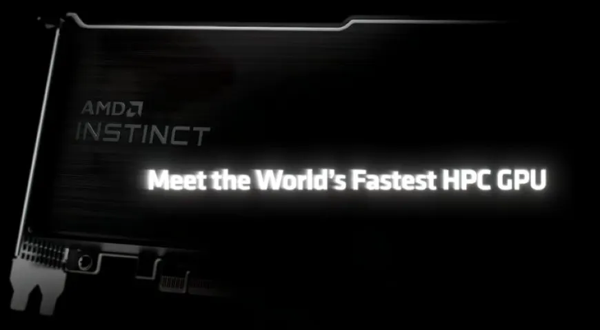 The AMD Instinct MI300 graphics processing unit features a quad MCM design with CDNA 3 compute dies and HBM3 memory.