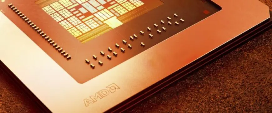 This diagram illustrates the dual-chiplet architecture of AMD X670 chipset for AM5 motherboards.
