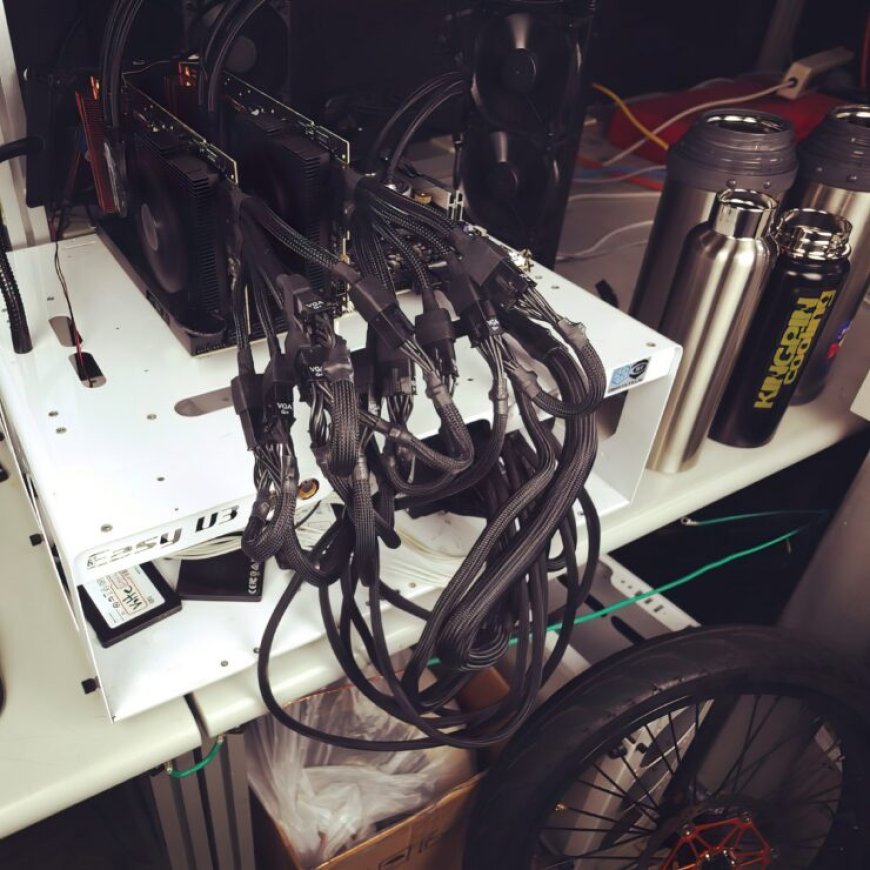 EVGA Shows Off Dual GeForce RTX 3090 Ti KINGPIN Graphics Cards Running Quad-Way 16-Pin Gen 5 Connectors Through An Insane 12 8-Pin Connectors