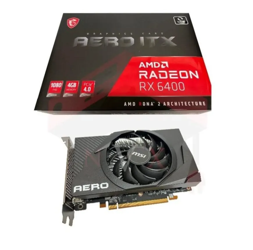 Retailer listings show custom AMD Radeon RX 6400 graphics cards ahead of official release