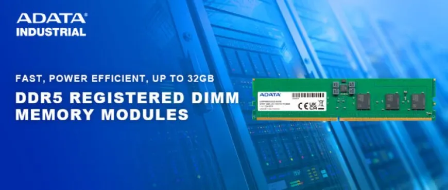 These industrial-grade DDR5 RDIMM memory modules are designed for Intel Alder Lake processors.
