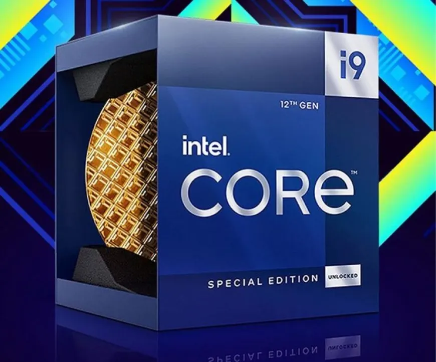 The chart displays Intel Core i9-12900KS and Core i9-12900K 3DMark CPU benchmark results.
