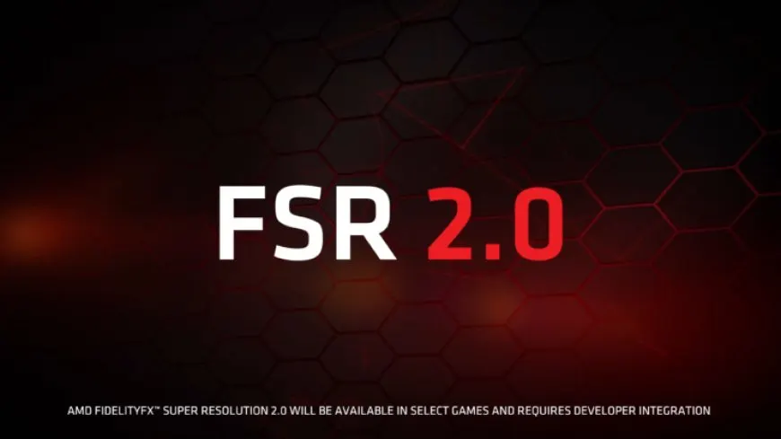 AMD FSR 2.0 FidelityFX Super Resolution logo