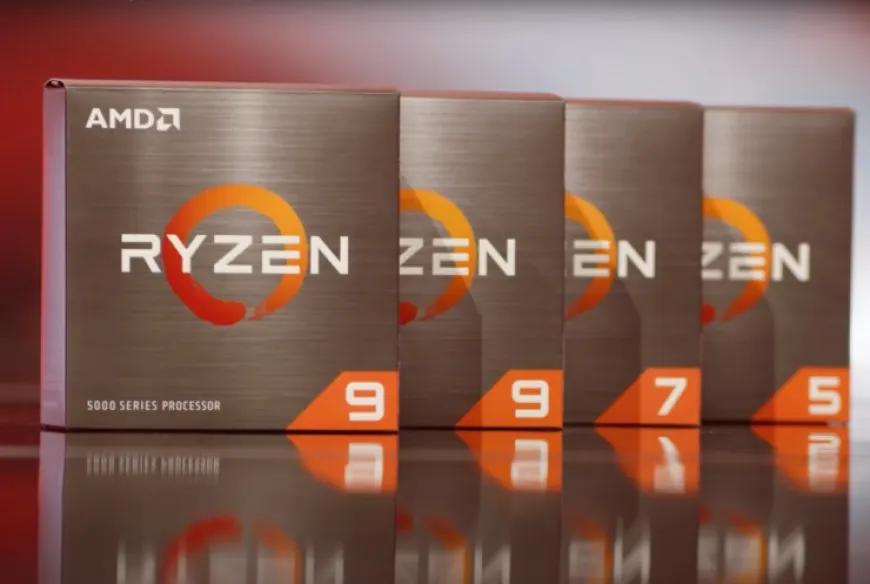 AMD Ryzen AM4 desktop CPUs: Ryzen 7 5700X, Ryzen 5 5600, Ryzen 5 5500, Ryzen 5 4600G, Ryzen 5 4500, Ryzen 3 4100.
