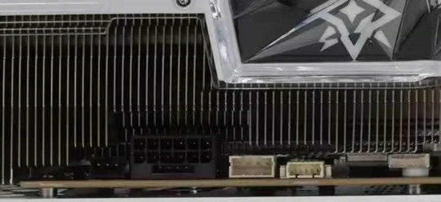 NVIDIA GeForce RTX 3090 Ti custom graphics card featuring compact PCB and PCIe Gen 5 16-pin power connector.