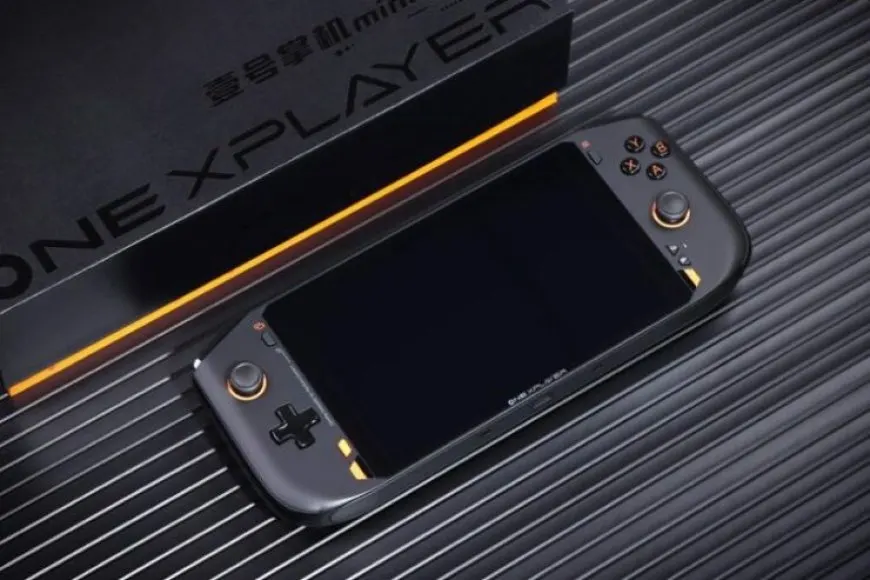 ONEXPLAYER Mini handheld gaming console with AMD Ryzen 7 5800U CPU