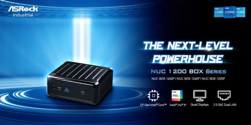 ASRock NUC 1200 Box mini PC powered by Intel Alder Lake processors
