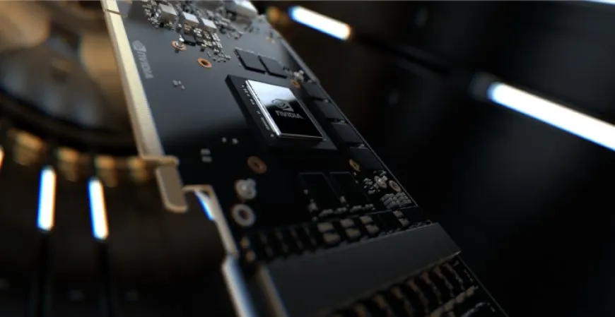 NVIDIA GeForce RTX 2050 laptop GPU with DLSS and ray tracing capabilities.