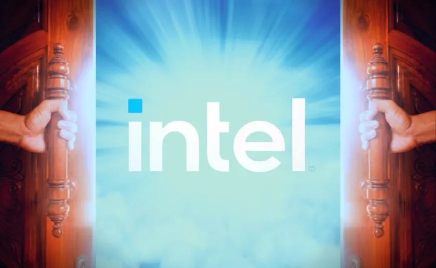 Illustration depicting Intel acquiring a lead Radeon discrete GPU architect from AMD