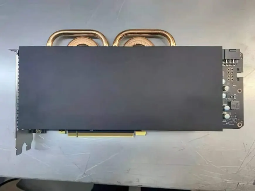 The NVIDIA CMP 100HX mining card is based on the repurposed Volta GV100 GPU.