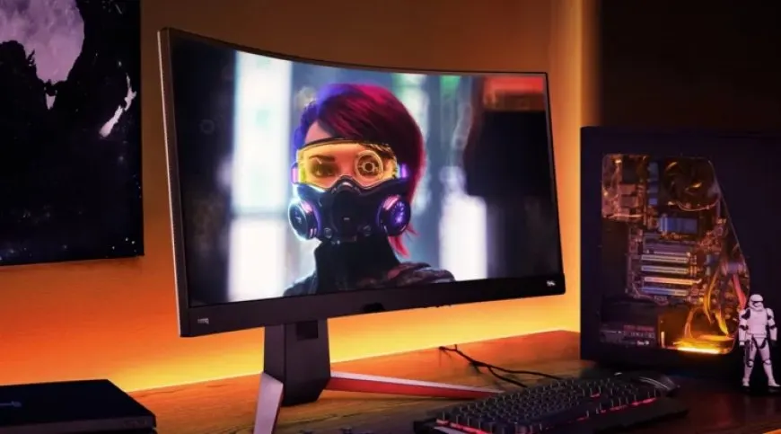 BenQ MOBIUZ 34-inch and 31.5-inch gaming displays with Dying Light 2 theme