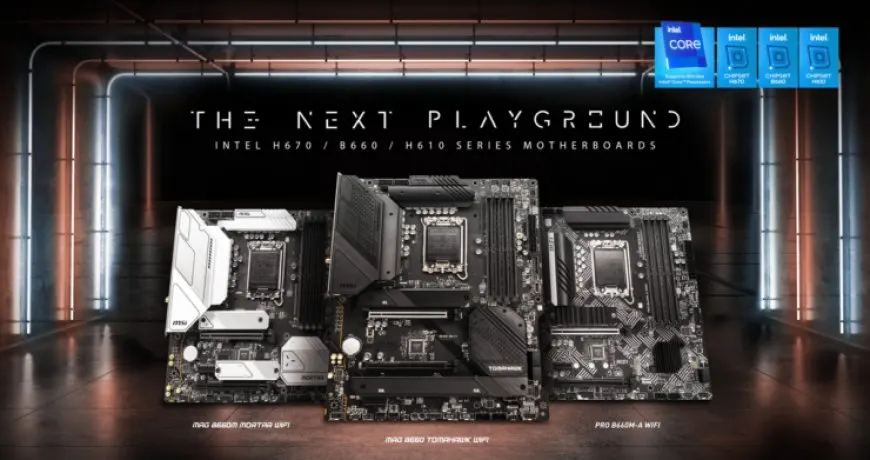 MSI Z690 motherboard BIOS update screen improves memory compatibility for Intel Alder Lake processors.
