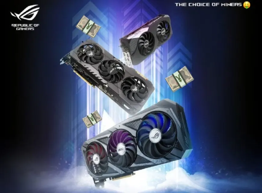 ASUS employees receiving year-end bonuses funded by GPU crypto mining profits.