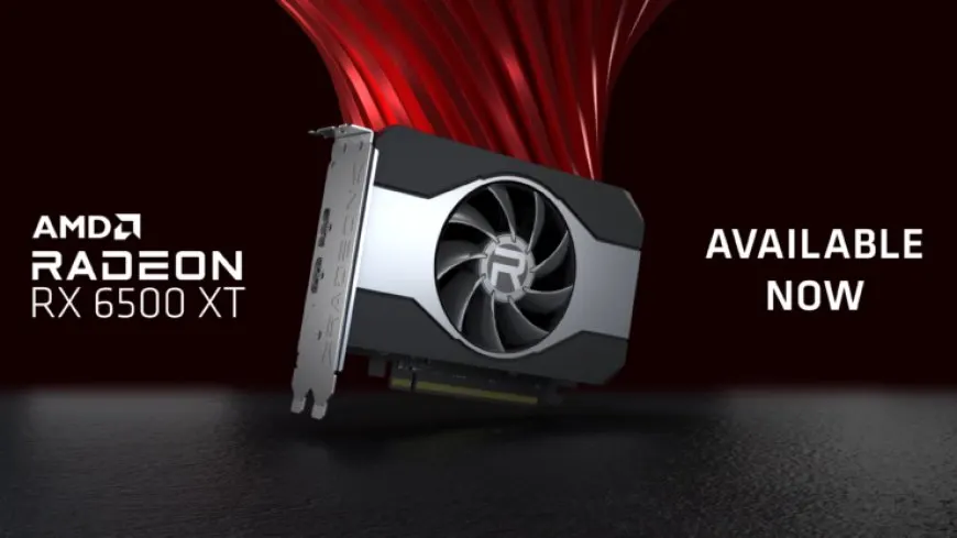 AMD Navi 24 GPU chip for the Radeon RX 6500 XT.
