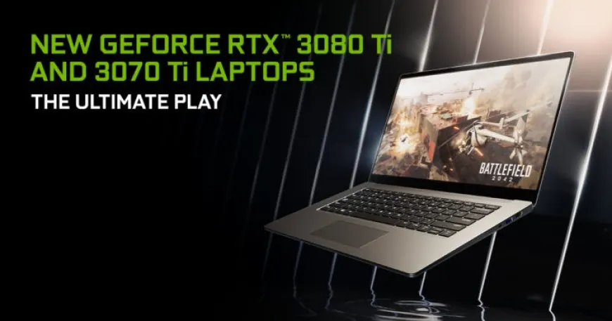 The image displays benchmark results for the NVIDIA GeForce RTX 3070 Ti notebook GPU.