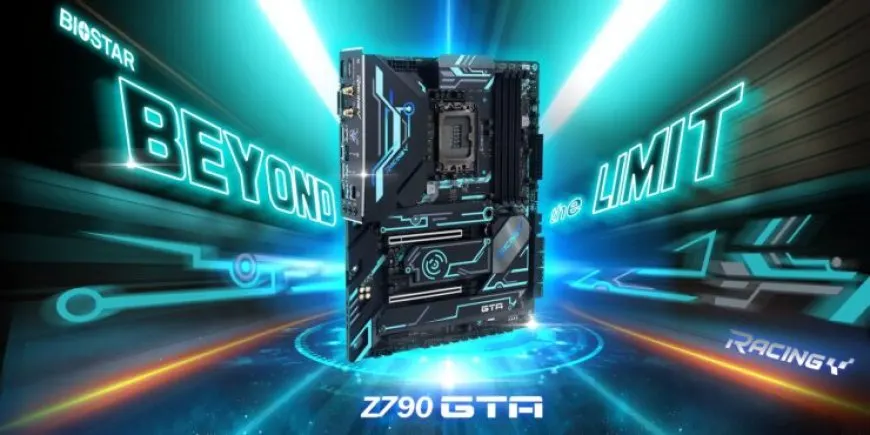 BIOSTAR Z790 and B760 motherboards for Intel 13th Gen Raptor Lake CPUs in leaked render images.