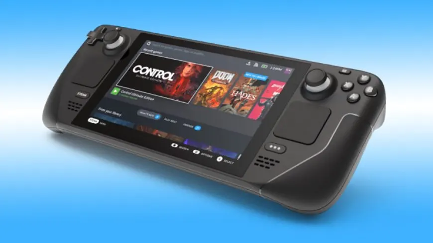 Valve Steam Deck handheld gaming console