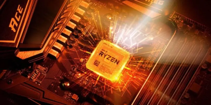 An AMD Ryzen 9 5950X CPU is installed on an A320 motherboard.