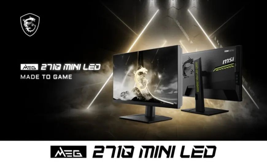 MSI 27-inch 300Hz Rapid IPS Mini LED display