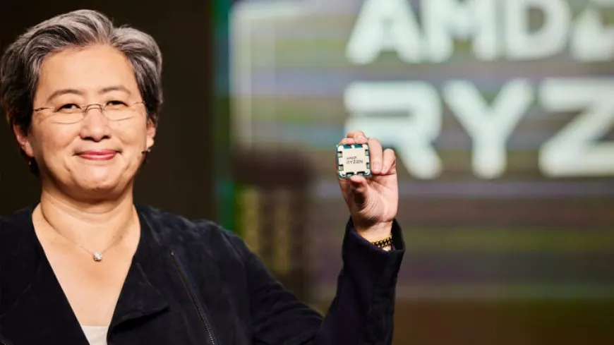 AMD announces the Ryzen 7 5800X3D processor and Zen 4 Raphael roadmap.