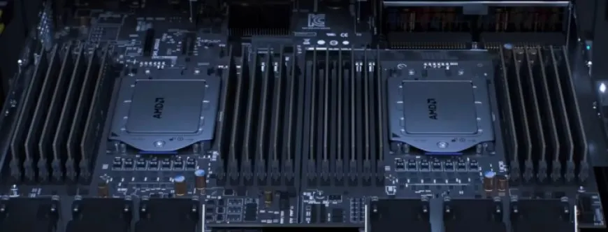 The AMD Ryzen Threadripper Pro platform supports dual sockets, up to 128 cores, and 4 terabytes of memory.