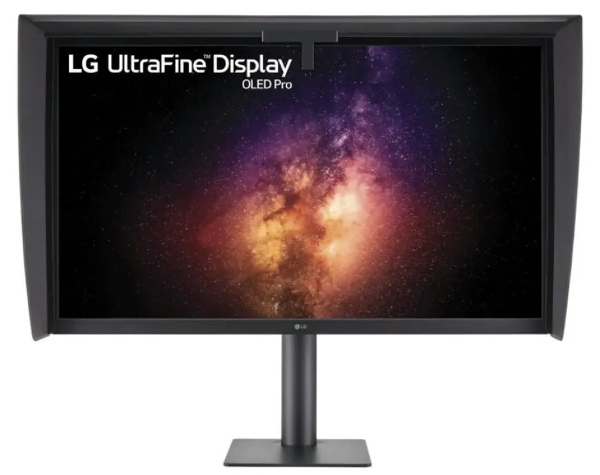 LG UltraFine OLED Pro monitors provide accurate color and contrast for creators.