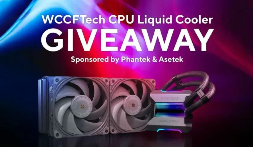 A CPU liquid cooler from Phanteks and Asetek is shown in this image.