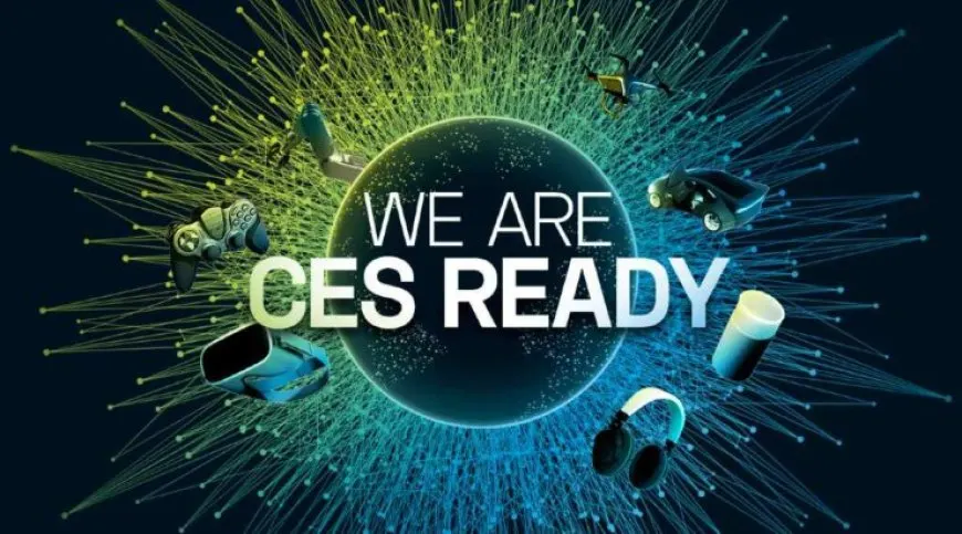 AMD, Intel, and NVIDIA logos appear together for their CES 2022 press conference on January 4, 2022.