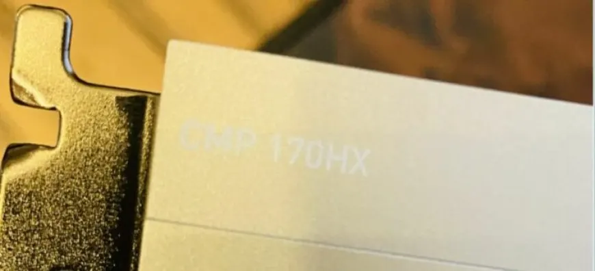 The NVIDIA CMP 170HX mining graphics card is listed for over $4400 US dollars.