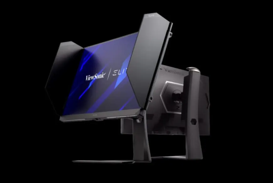 The ViewSonic ELITE XG320U is a 32-inch 4K gaming monitor featuring a 144Hz refresh rate.