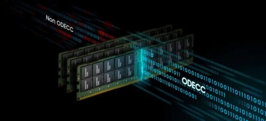 Samsung produces DDR5 memory chips on a 14nm EUV node with speeds up to 7200 Mbps and capacities up to 768 GB.