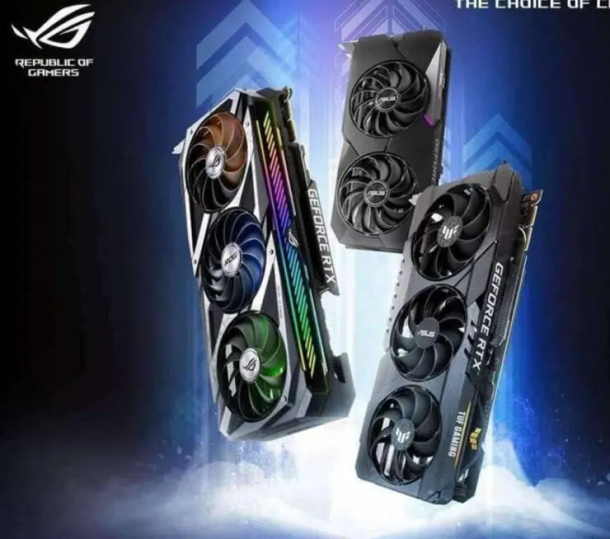 Norwegian retailers listing used ASUS GeForce RTX 3070 ROG Strix OC V2 LHR above brand new prices.