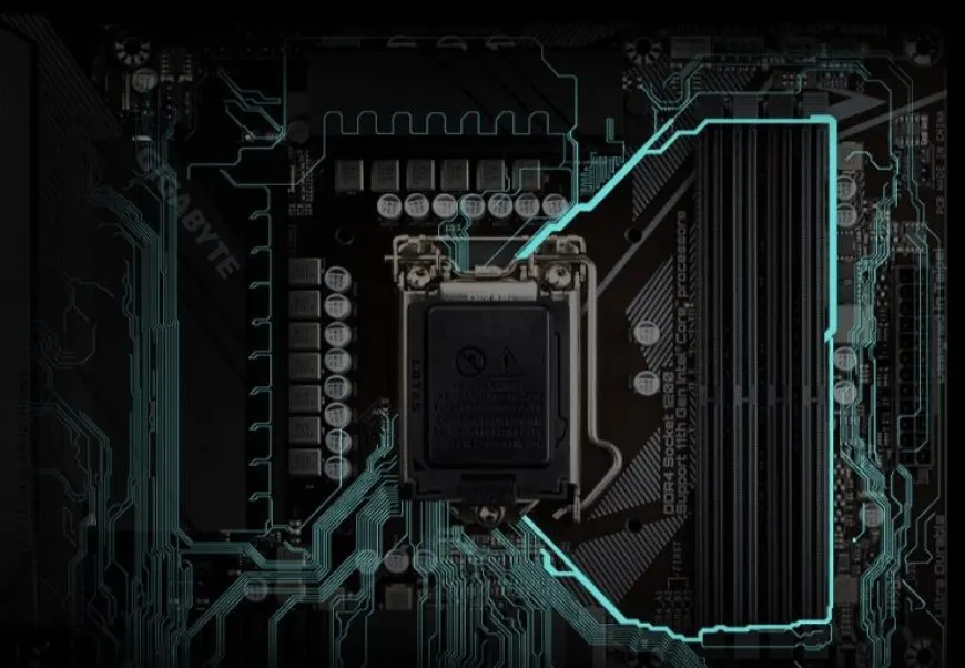 Intel Core i7-12700K processor installed on a Gigabyte Z690 UD AX DDR4 motherboard