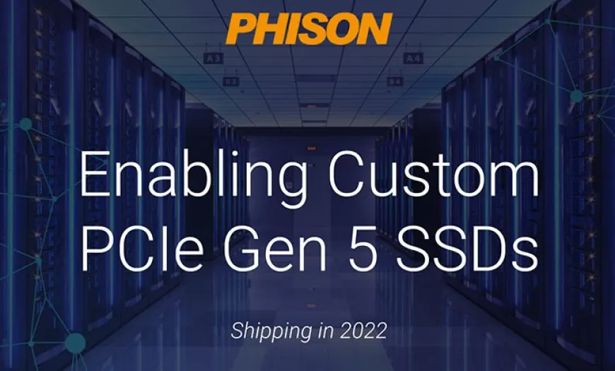 Phison E26 controller for PCIe Gen 5.0 SSDs